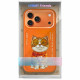 Case Nimmy Glasses Cool Cat for iPhone 17 Pro orange