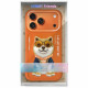 Case Nimmy Glasses Cool Dog for iPhone 17 Pro Max orange