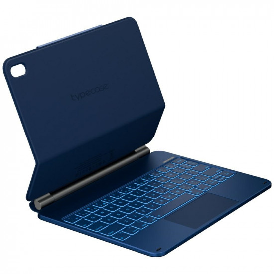 Case Typecase Edge with Keyboard for iPad 11“ (A16) 2025 / iPad 10.9” 2022 Pacific Blue