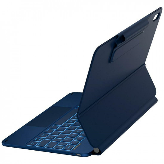 Case Typecase Edge with Keyboard for iPad 11“ (A16) 2025 / iPad 10.9” 2022 Pacific Blue
