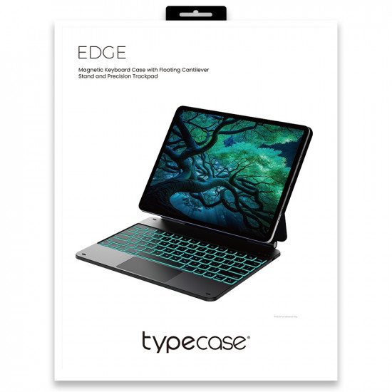 Case Typecase Edge with keyboard for iPad Air 13" 2024/2025 black
