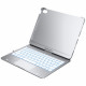 Case Flexbook Touch Typecase with keyboard for iPad 11" (A16) 2025 / iPad 10.9" 2022 silver