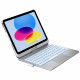 Case Flexbook Touch Typecase with keyboard for iPad 11" (A16) 2025 / iPad 10.9" 2022 silver