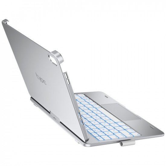 Case Flexbook Touch Typecase with keyboard for iPad 11" (A16) 2025 / iPad 10.9" 2022 silver