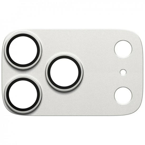 Tempered glass for lens PanzerGlass Fender Camera Protector for iPhone 17 Pro silver