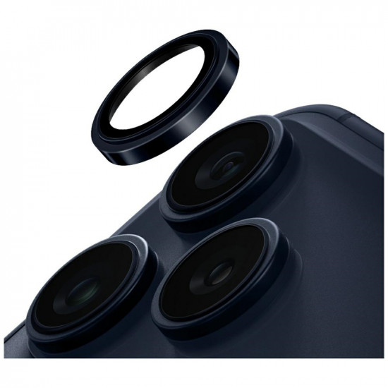 UNIQ Optix Prime Camera Lens Protector for iPhone 17 Pro / iPhone 17 Pro Max with Applicator Navy Bl UNIQ Optix Prime Camera Lens Protector for iPhone 17 Pro / iPhone 17 Pro Max with Applicator Navy Bl