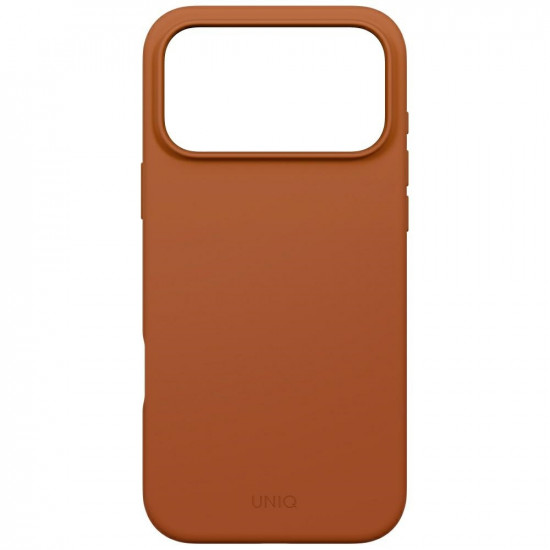 UNIQ Lino Case for iPhone 17 Pro Max Magclick Charging Orange