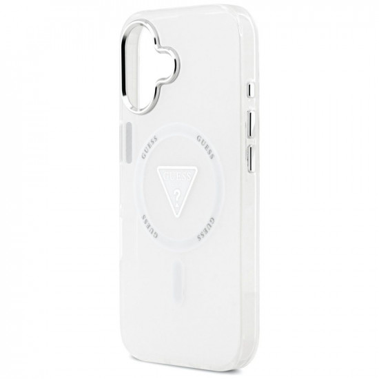 Guess IML Gradient Triangle Logo MagSafe (GUHMP17SHGTMLCGT) iPhone 17 Clear
