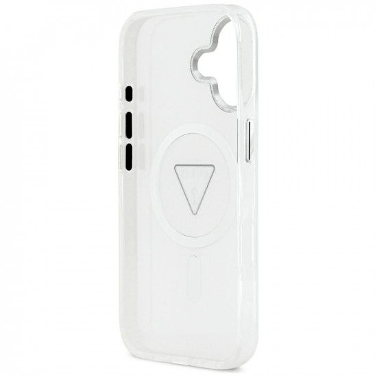 Guess IML Gradient Triangle Logo MagSafe (GUHMP17SHGTMLCGT) iPhone 17 Clear