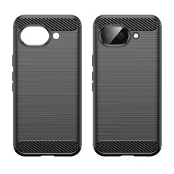 Techsuit Carbon Silicone Google Pixel 10a Black Techsuit Carbon Silicone Google Pixel 10a Black