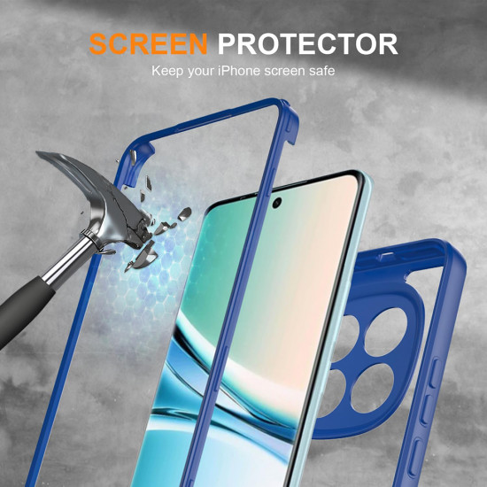 Techsuit ColorVerse 360 Series + Screen Protector Xiaomi Redmi Note 15 5G / Poco M8 5G Blue