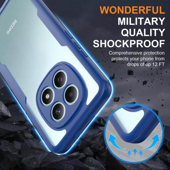 Techsuit ColorVerse 360 Series + Screen Protector Xiaomi Redmi Note 15 5G / Poco M8 5G Blue