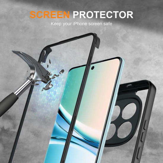 Techsuit ColorVerse 360 Series + Screen Protector Xiaomi Redmi Note 15 5G / Poco M8 5G Black