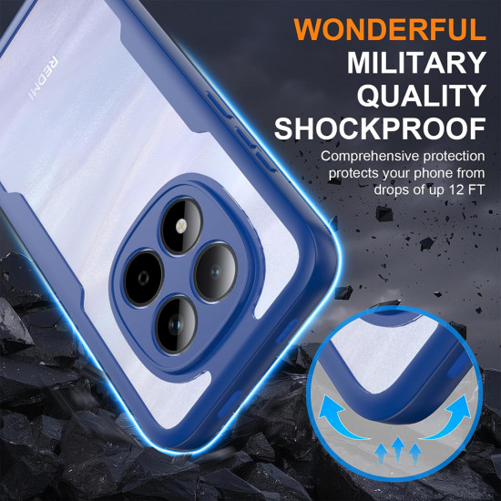 Techsuit ColorVerse 360 Series + Screen Protector Xiaomi Redmi Note 15 Pro 5G Blue