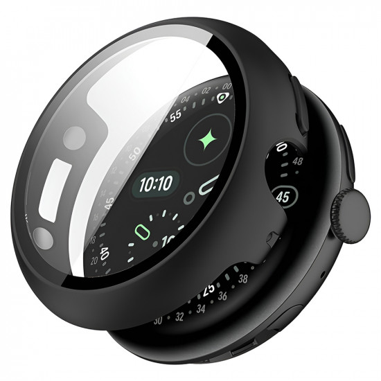 Techsuit Defense360 Pro + Screen Protector Google Pixel Watch 4 41mm Black