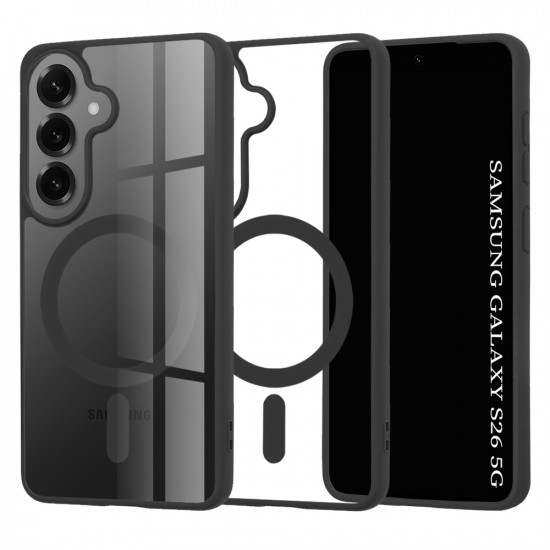 Techsuit MagSafe Pro Samsung Galaxy S26 Black Techsuit MagSafe Pro Samsung Galaxy S26 Black