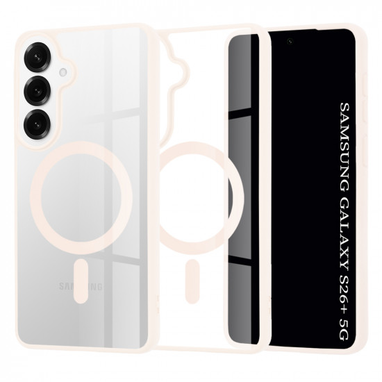 Techsuit MagSafe Pro Samsung Galaxy S26 Plus Nude Pink Techsuit MagSafe Pro Samsung Galaxy S26 Plus Nude Pink