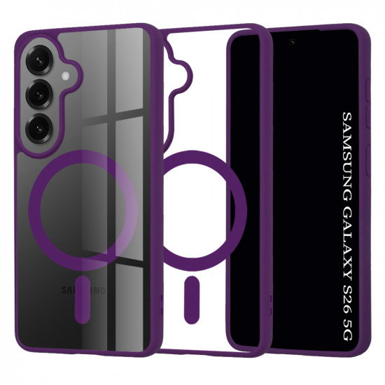 Techsuit MagSafe Pro Samsung Galaxy S26 Purple