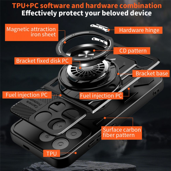 Techsuit RuggedCam Xiaomi Poco F8 Pro Blue Techsuit RuggedCam Xiaomi Poco F8 Pro Blue