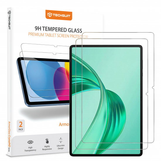 Techsuit ArmorGlass CrystalHD (2 pack) Honor Pad X8a / Oppo Pad (2022) / Xiaomi Pad 6 / Pad 6 Pro Clear Techsuit ArmorGlass CrystalHD (2 pack) Honor Pad X8a / Oppo Pad (2022) / Xiaomi Pad 6 / Pad 6 Pro Clear