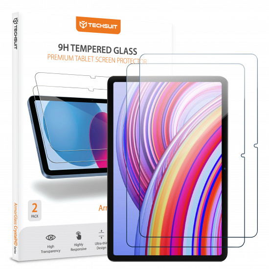 Techsuit ArmorGlass CrystalHD (2 pack) Xiaomi Redmi Pad Pro / Pad Pro 5G / Poco Pad Clear Techsuit ArmorGlass CrystalHD (2 pack) Xiaomi Redmi Pad Pro / Pad Pro 5G / Poco Pad Clear