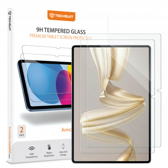 Techsuit ArmorGlass CrystalHD (2 pack) Huawei MatePad Pro 12.2 (2024) / MatePad Pro 12.2 (2025) Clear