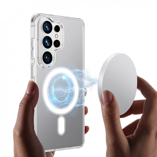 Techsuit MagSafe Pro Samsung Galaxy S26 Ultra Transparent