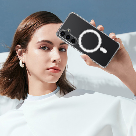 Techsuit MagSafe Pro Samsung Galaxy S26 Transparent Techsuit MagSafe Pro Samsung Galaxy S26 Transparent