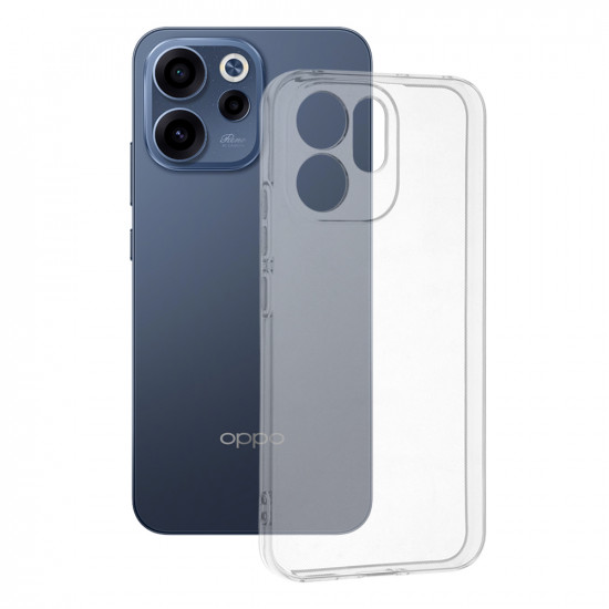Techsuit Clear Silicone Oppo Reno15 F / Reno15 FS 5G Transparent