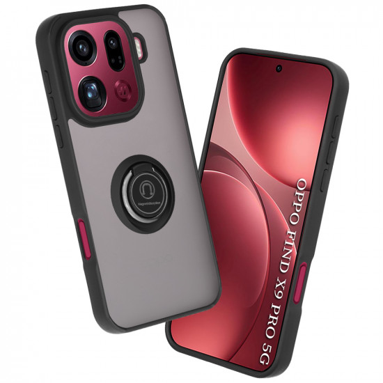 Techsuit Glinth Oppo Find X9 Pro Black Techsuit Glinth Oppo Find X9 Pro Black
