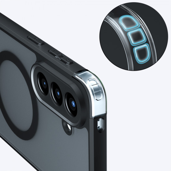 Techsuit PureFrost MagSafe Samsung Galaxy A37 5G Frosted Black