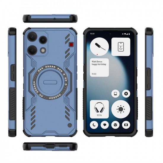 Techsuit ArmorMag Case Nothing Phone (3a) Lite Blue Techsuit ArmorMag Case Nothing Phone (3a) Lite Blue