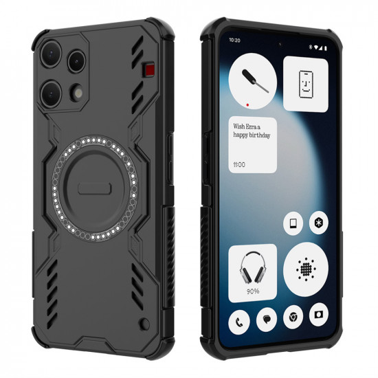 Techsuit ArmorMag Case Nothing Phone (3a) Lite Black Techsuit ArmorMag Case Nothing Phone (3a) Lite Black