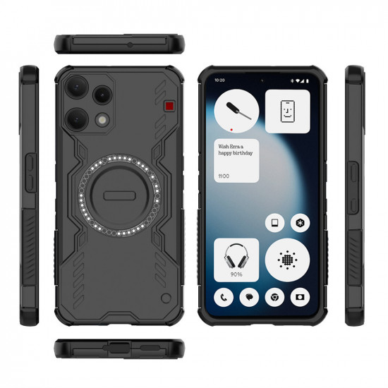 Techsuit ArmorMag Case Nothing Phone (3a) Lite Black Techsuit ArmorMag Case Nothing Phone (3a) Lite Black