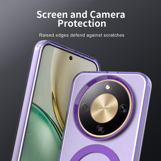 Techsuit CandyCase MagSafe Honor Magic8 Lite Purple