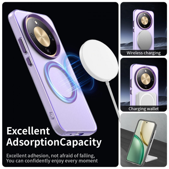 Techsuit CandyCase MagSafe Honor Magic8 Lite Purple