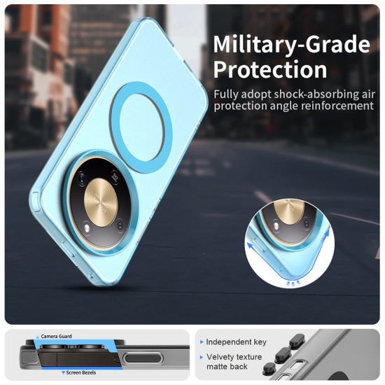 Techsuit CandyCase MagSafe Honor Magic8 Lite Blue