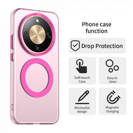 Techsuit CandyCase MagSafe Honor Magic8 Lite Pink