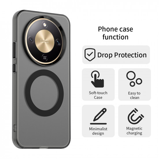 Techsuit CandyCase MagSafe Honor Magic8 Lite Black