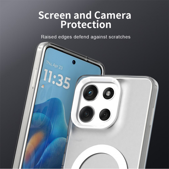 Techsuit CandyCase MagSafe Motorola Moto G86 White Techsuit CandyCase MagSafe Motorola Moto G86 White