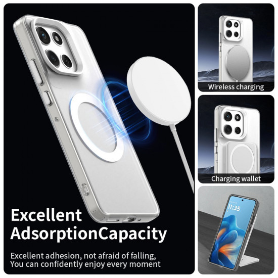 Techsuit CandyCase MagSafe Motorola Moto G86 White Techsuit CandyCase MagSafe Motorola Moto G86 White