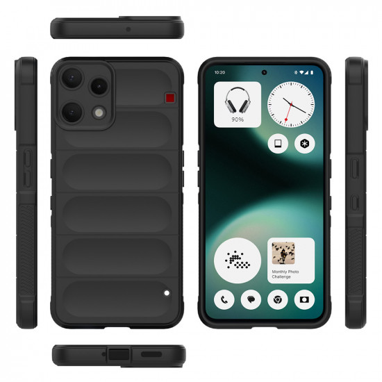 Techsuit Magic Shield Nothing Phone (3a) Lite Black Techsuit Magic Shield Nothing Phone (3a) Lite Black