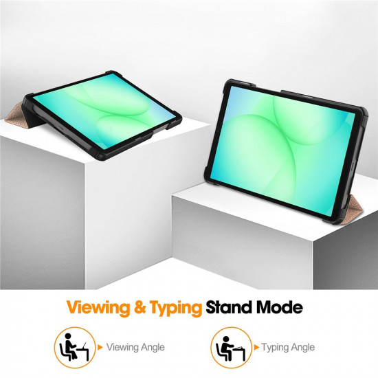 Techsuit FoldPro Samsung Galaxy Tab A11 / A9 Rose Gold Techsuit FoldPro Samsung Galaxy Tab A11 / A9 Rose Gold