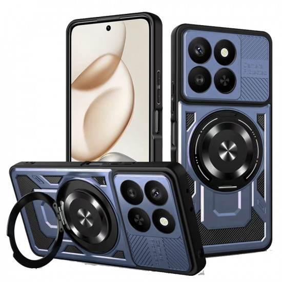 Techsuit RuggedCam Honor 400 Smart 5G / 400 Smart 4G / X7d 4G Blue