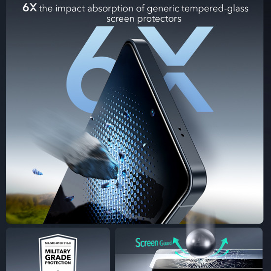 ESR Armorite Screen Protector (2pack) Samsung Galaxy S26 Ultra Clear ESR Armorite Screen Protector (2pack) Samsung Galaxy S26 Ultra Clear