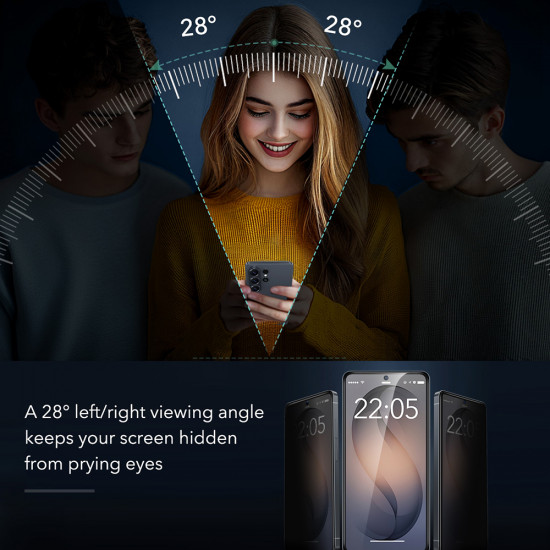 ESR Armorite Screen Protector Privacy Samsung Galaxy S26 Ultra Black ESR Armorite Screen Protector Privacy Samsung Galaxy S26 Ultra Black