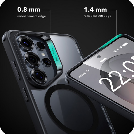 ESR Classic Hybrid HaloLock Samsung Galaxy S26 Ultra Clear Black