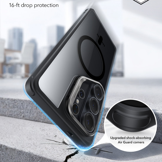 ESR Classic Hybrid HaloLock Kickstand Samsung Galaxy S26 Ultra Clear Black ESR Classic Hybrid HaloLock Kickstand Samsung Galaxy S26 Ultra Clear Black