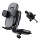 Lisen Car Holder (YL0222040016) for Air Vent, CD Slot, 2in1, Universal, Multi Angle Adjustment, Secure Fit Black Lisen Car Holder (YL0222040016) for Air Vent, CD Slot, 2in1, Universal, Multi Angle Adjustment, Secure Fit Black