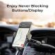 Lisen Car Holder (YL0222040016) for Air Vent, CD Slot, 2in1, Universal, Multi Angle Adjustment, Secure Fit Black Lisen Car Holder (YL0222040016) for Air Vent, CD Slot, 2in1, Universal, Multi Angle Adjustment, Secure Fit Black